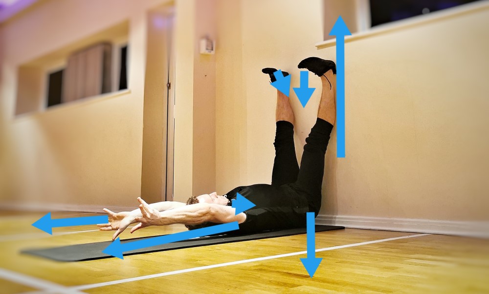 Stretch for lower back pain - Eldoa posture L5 S1